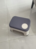家の物語(yǔ)（KATEI STORY）日本加厚兒童凳塑料凳小矮凳家用浴室防滑凳換鞋凳洗澡洗手間凳子 藍色 曬單實(shí)拍圖