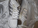 adidas ENTRAP美式校園風(fēng)運動(dòng)少年感復古籃球風(fēng)板鞋男女阿迪達斯 白色/暗銀金屬/樹(shù)脂黃   41 曬單實(shí)拍圖
