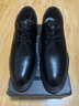 卡帝樂(lè )鱷魚(yú)男鞋商務(wù)正裝皮鞋男士真皮休閑軟底軟面系帶加絨內增高結婚鞋 XQLQHH3668黑色6厘米增高款 41 曬單實(shí)拍圖