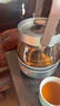 智蔚電熱燒水壺小語(yǔ)ZW-200茶水分離煮茶器 純鈦底盤(pán)加熱純鈦茶漏 熱茶壺玻璃煮茶器煮白茶輕音恒溫禮品 0.8L 鈦灰【純鈦底盤(pán)加熱+純鈦茶漏】 曬單實(shí)拍圖