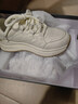 DAPHNE達芙妮時(shí)尚軟底舒適運動(dòng)鞋女輕便百搭顯腳小旅游鞋休閑鞋女鞋 米杏色 35 曬單實(shí)拍圖