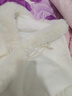 亨美初旗袍披肩斗篷女秋冬外搭氣質(zhì)2025新款高級感結婚披肩加厚保暖禮物 白色溫柔系毛絨斗篷披肩 均碼 曬單實(shí)拍圖