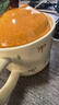 飛遇橘子女孩水杯陶瓷馬克杯子帶蓋330ml高顏值咖啡杯情人節生日禮物 曬單實(shí)拍圖