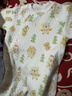 歡喜小熊嬰兒連體衣純棉冬季薄棉三層保暖男女寶寶保暖衣爬服新生兒衣服 曬單實(shí)拍圖