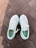 安踏葉子7 | 輕質(zhì)厚底舒適跑鞋女鞋有氧慢跑緩震回彈運動(dòng)鞋跳繩鞋 象牙白/淺曦綠-3 37.5 (235mm) 曬單實(shí)拍圖