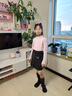 巴拉巴拉童裝兒童半身裙秋冬裝女童短裙中大童百搭洋氣時(shí)尚百褶裙 曬單實(shí)拍圖