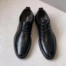 海瀾之家HLA皮鞋男士商務(wù)休閑秋冬正裝德比鞋子男H164/H172 增高款42 曬單實(shí)拍圖