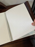 得力（deli） 線(xiàn)圈本b5筆記本文具日記本子簡(jiǎn)約大學(xué)生考研練習本螺旋本大號加厚筆記本本子記事本錯題摘抄 B5橫線(xiàn)/2本裝【共320頁(yè)】 曬單實(shí)拍圖