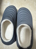ECACEcac手術(shù)室醫用棉拖鞋男冬季室內家居護士防滑防水保暖棉拖女外穿 灰色【醫護專(zhuān)用/防水濺穩防滑】 42 -43（推薦41-42腳） 曬單實(shí)拍圖