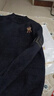 老爺車(chē)100%純羊毛衫男士秋冬季加絨加厚半高領(lǐng)毛衣高端針織打底衫上衣 629款【黑色】 L 170【建議體重120-135斤】 曬單實(shí)拍圖