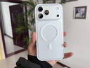 膜力佳適用于蘋(píng)果16pro手機殼iphone17磁吸魅影親膚手機殼iPhone15promax保護套17air磨砂減震防摔保護殼 魅影白 iPhone 17 Pro Max 曬單實(shí)拍圖