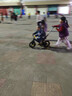 Nadle【官方】納豆兒童自行車(chē)平衡車(chē)三合一1一3一6歲腳踏折疊單車(chē) 【官方現貨】炫酷黃加推桿 12寸 曬單實(shí)拍圖