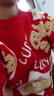 史努比兒童毛衣紅色馬年男童過(guò)年衣服2026新款女童新年秋冬季男孩拜年服 【新年福字毛衣】紅 150 曬單實(shí)拍圖