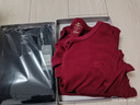 七匹狼男士秋衣秋褲套裝本命年純棉打底棉毛衫酒紅色保暖內衣男 酒紅色富貴純棉內衣1套裝 3XL (推薦體重180-200斤) 曬單實(shí)拍圖