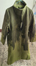 sdeer圣迪奧冬季保暖舒適女裝休閑通勤立領(lǐng)暈染修身收腰中長(cháng)款毛呢大衣S20481852 橄欖綠/78 L 170 曬單實(shí)拍圖
