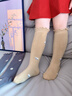 成長(cháng)寄嬰兒襪子冬季加厚純棉保暖高筒過(guò)膝加絨新生兒寶寶秋冬蓄熱長(cháng)筒襪 曬單實(shí)拍圖