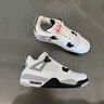 ZLZPaj4男鞋莆田2026春季經(jīng)典板鞋男高幫鞋子空軍一號氣墊籃球運動(dòng)鞋 AJ4 白水泥 【純原旗艦品質(zhì)】 42 曬單實(shí)拍圖