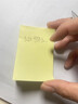 得力彩色告示貼便利貼學(xué)生用創(chuàng  )意大中小號標簽貼粘性可撕便簽紙 76*76mm留言紙N次貼小本子 【6本裝】600張 /76*51/黃色小款 曬單實(shí)拍圖