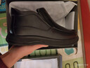奧康（Aokang） 男鞋2025冬季新品保暖羊毛內里高幫皮鞋時(shí)尚套腳舒適鞋黑色41碼 曬單實(shí)拍圖