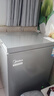 美的（Midea）143L單溫家用冰柜減霜冷藏冷凍柜兩用小冰柜一級能效節能冷柜小型冰箱BD/BC-143KMF(E)國家補貼 曬單實(shí)拍圖