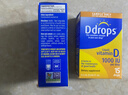 Ddrops滴卓思 缺鈣補充孕婦維生素d3滴劑 1000iu 15滴 0.5ml體驗裝 曬單實(shí)拍圖