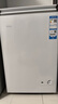海爾（Haier）100L單溫冰柜小型家用小冰柜商用減霜一級能效冷藏冷凍轉換深冷冷柜小冰箱BC/BD-100GHW9D國家補貼 曬單實(shí)拍圖