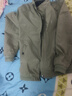 花花公子（PLAYBOY）夾克男士外套男裝春秋季休閑立領(lǐng)潮流上衣服 豆綠色 XL 曬單實(shí)拍圖