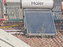 海爾（Haier）國家補貼承壓平板式太陽(yáng)能熱水器增壓一級能效家用光電兩用 自動(dòng)上水大容量省電節能智控PD3 自動(dòng)款 150升4-6人/光電兩用+承壓式+全天熱水 曬單實(shí)拍圖