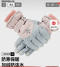 MISSION UV保暖手套女秋冬加厚加絨戶(hù)外滑雪騎行電動(dòng)自行車(chē)防風(fēng)防寒觸屏手套 曬單實(shí)拍圖