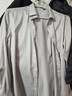 杉杉（FIRS）【300支緞面純棉】高端DP免燙襯衫男長(cháng)袖輕奢絲光襯衣 博羅灰 44 曬單實(shí)拍圖