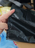 采易 黑色垃圾袋手提式家用廚酒大號背心式馬甲塑料袋手提垃圾袋 曬單實(shí)拍圖
