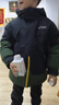 亞瑟士（asics）童裝25年冬季兒童中長(cháng)款戶(hù)外羽絨服防水防風(fēng)透濕外套 曬單實(shí)拍圖