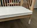哈卡達嬰兒床無(wú)縫拼接床實(shí)木嬰兒兒童大床新生兒寶寶床 單床+5cm全椰床墊 200*80cm 曬單實(shí)拍圖