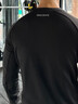 DESCENTE迪桑特TRAINING系列綜訓訓練運動(dòng)健身男士長(cháng)袖針織衫 BK-黑色 2XL (185/104A) 曬單實(shí)拍圖