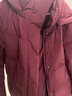 波司登（BOSIDENG）25新款羽絨服女90絨短款連帽寬松通勤保暖騏驥紅外套新年紅本命年 【店長(cháng)推薦】梅洛酒紅1929 S 160/84A 體重約100-110斤 曬單實(shí)拍圖