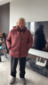 唐致中老年羽絨服女短款新中式媽媽冬季外套60歲老人奶奶太太加厚冬裝 【新國標90絨】安可拉紅+加絨褲 5XL 【建議146-160斤】送運費險 曬單實(shí)拍圖