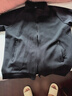 皮爾卡丹（pierre cardin）夾克男士春秋立領(lǐng)寬松百搭簡(jiǎn)約休閑時(shí)尚寬松上衣 深灰 2XL 曬單實(shí)拍圖