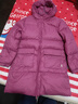 笛莎（DEESHA）童裝女童羽絨服2025冬季新款兒童中長(cháng)加厚保暖工裝羽絨服大童女孩 樹(shù)莓粉 160 【充絨量：172.5g】 曬單實(shí)拍圖