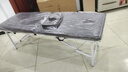 手逗可折疊美容床美容院專(zhuān)用按摩床理療床手提便攜式家用正骨床艾灸床 【棕色60寬】180*60*60cm 雙梁加固 曬單實(shí)拍圖