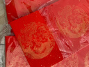 六品堂【加厚10副】萬(wàn)年紅對聯(lián)紙專(zhuān)用空白灑金紅紙手寫(xiě)春聯(lián)紙2026馬年宣紙大張龍鳳燙金七言自寫(xiě)105*17cm 曬單實(shí)拍圖