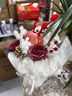 拾光逆旅圣誕節平安夜鮮花平安果同城配送紅玫瑰花束鮮花禮盒送女朋友禮物 喜樂(lè )長(cháng)安丨落雪紅玫瑰配平安果雪人公仔混搭創(chuàng  )意花束 曬單實(shí)拍圖