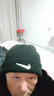 NBA CARES-NIKE王一博帽子男女毛線(xiàn)帽秋冬韓版潮百搭勾勾針織帽瓜皮帽保暖 耐克黑色勾 耐克54-60有彈力 曬單實(shí)拍圖