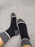 夢(mèng)特嬌襪子男冬季100%純棉加厚吸汗透氣耐磨中筒襪10A級抗菌防臭運動(dòng)襪 曬單實(shí)拍圖