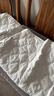 無(wú)印良品A類(lèi)面料全棉夾棉床笠單件純棉雙人床套罩床墊全包床罩150*200cm 曬單實(shí)拍圖