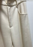 紅袖版型超絕【糯米褲】2025冬季新款女裝垂感百搭顯瘦氣質(zhì)直筒休閑褲 米白004（預售2.4） L 曬單實(shí)拍圖