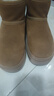 百麗孫樂(lè )言張凌赫同款暖墩墩厚底雪地靴商場(chǎng)E6C1DDD5 棕色-低筒 36 曬單實(shí)拍圖