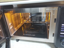格蘭仕（Galanz）微波爐家用變頻一級能效空氣炸烤箱一體機不銹鋼內膽900瓦25升平板智能光波爐ACG0 超清大屏 曬單實(shí)拍圖