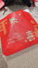 八海鳥(niǎo)新年無(wú)紡布手提袋加厚覆膜環(huán)保袋春節送誕禮物喜慶禮品袋紅色 曬單實(shí)拍圖