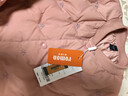 羅蒙兒童羽絨服校園服內膽男童女童秋冬季輕薄保暖內穿大童 粉色 150 曬單實(shí)拍圖