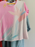 QLHF冰絲短袖速干戶(hù)外運動(dòng)空調半袖女 粉色阿迪 2XL 曬單實(shí)拍圖